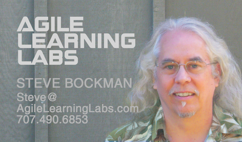 Steve Bockman's business card